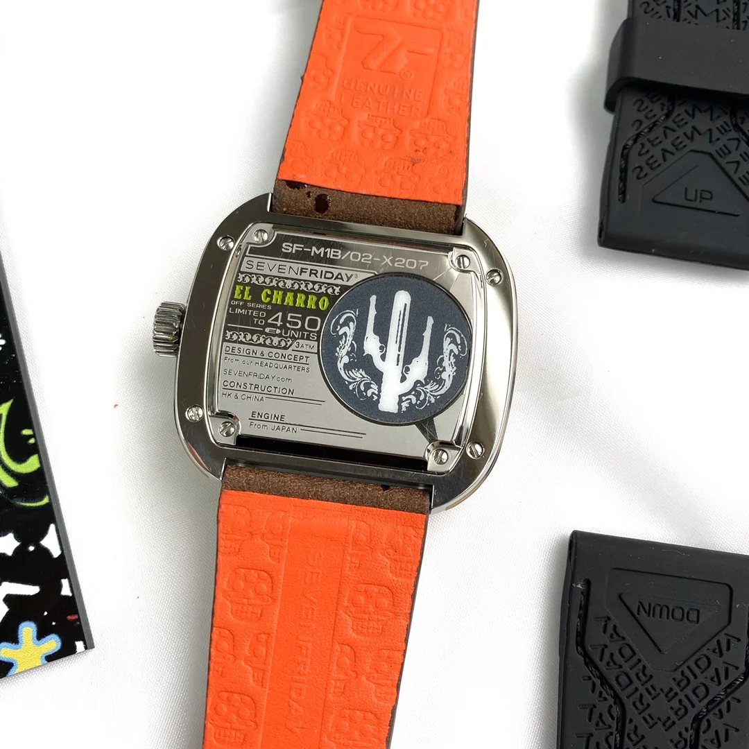 Exclusive new limited edition Mexican cowboy M1B/02 – Seven — photographed off the sweep