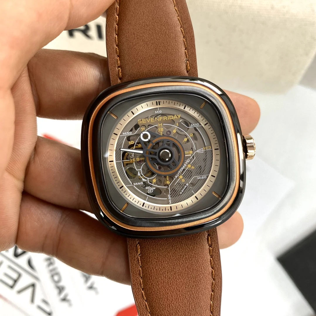 Exclusive New Release: SEVENFRIDAY Men's Mechanical Watch T2/02
