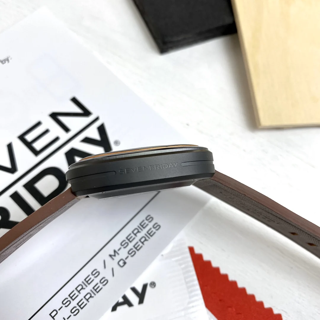 Exclusive New Release: SEVENFRIDAY Men's Mechanical Watch T2/02 — photographed off the sweep