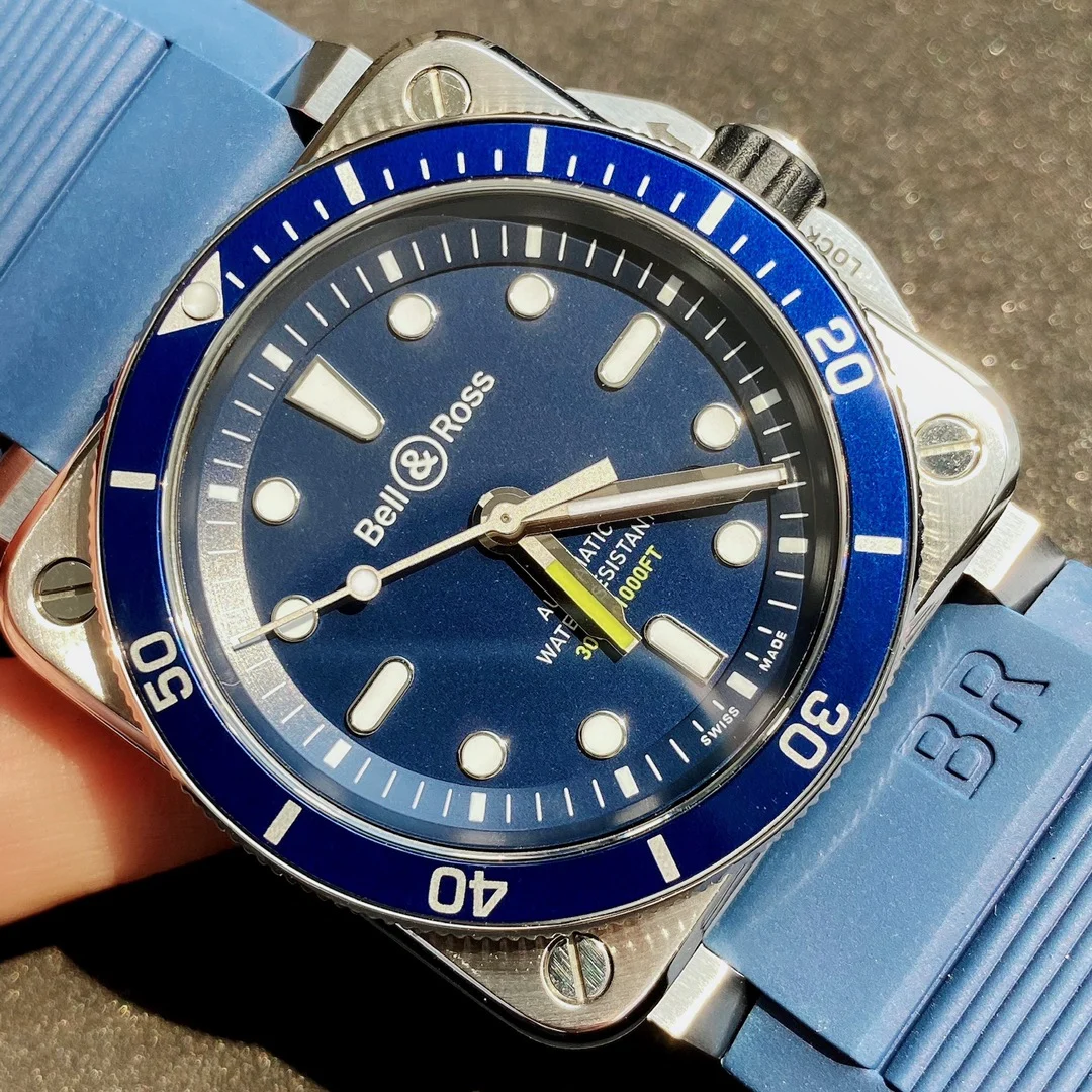 Exclusive release from Bell & Ross. Summer is here, and it's time — photographed off the sweep