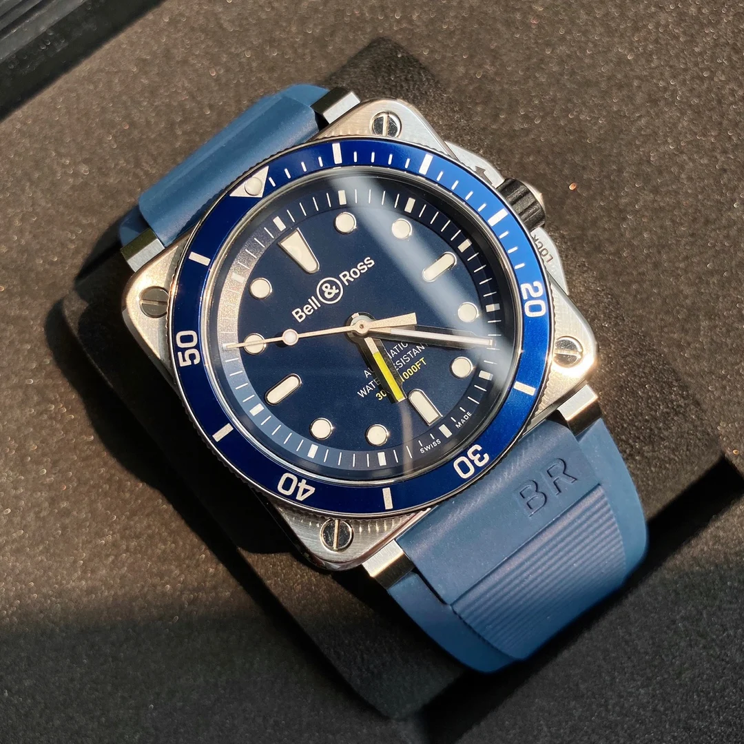 Exclusive release from Bell & Ross. Summer is here, and it's time — photographed off the sweep