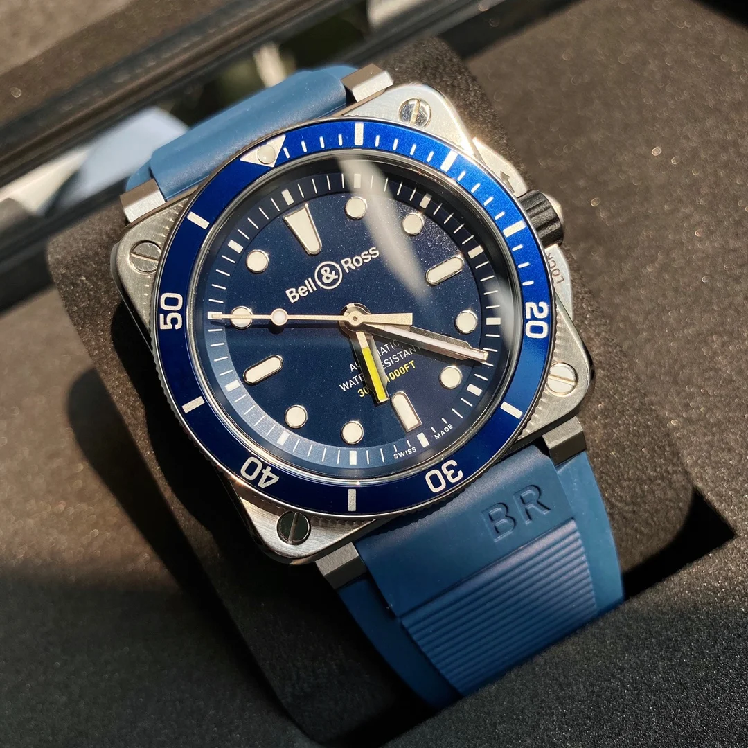 Exclusive release from Bell & Ross. Summer is here, and it's time — photographed off the sweep