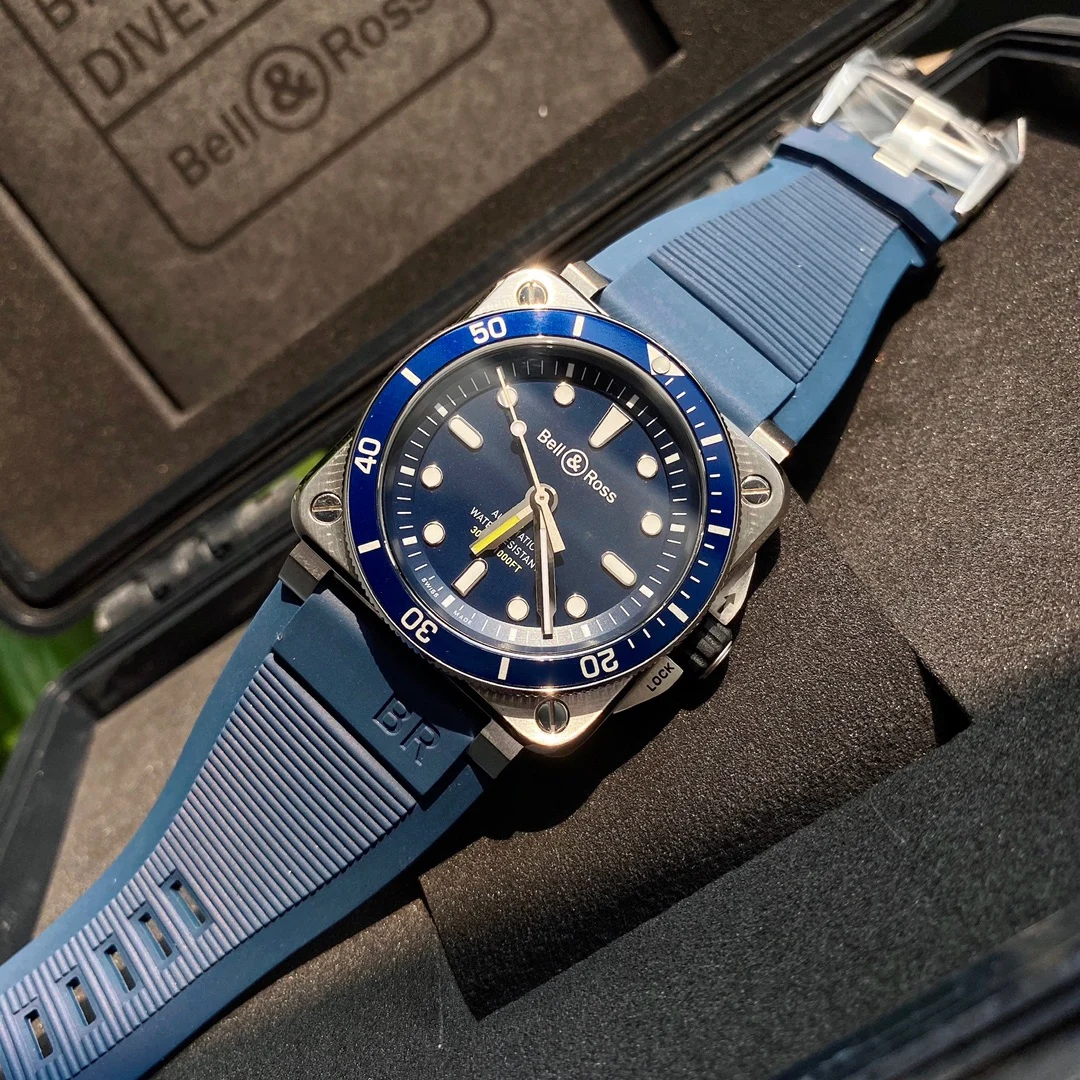 Exclusive release from Bell & Ross. Summer is here, and it's time — photographed off the sweep