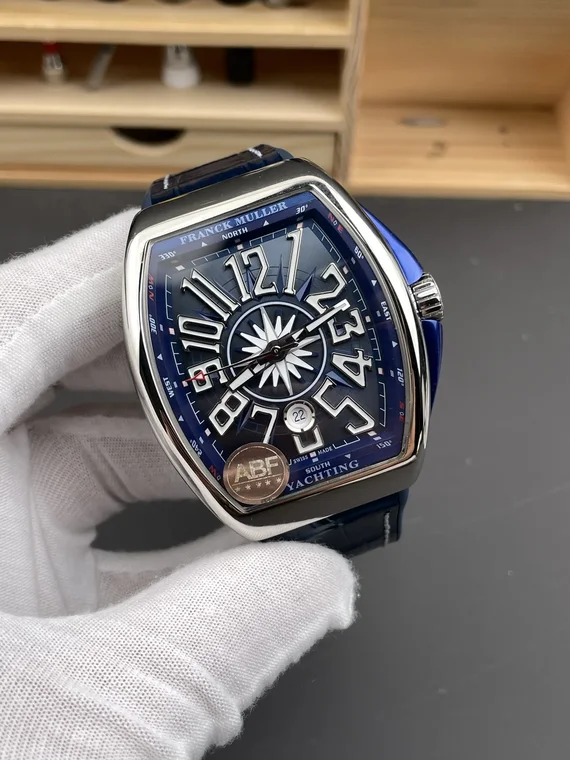 Franck Muller Blue Dial 44 × 54mm
