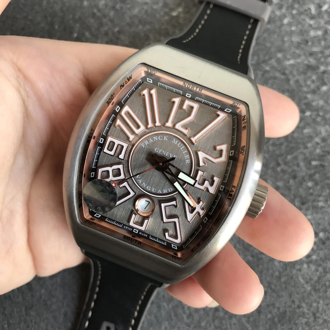 Franck Muller Blue Dial 45mm — photographed off the sweep