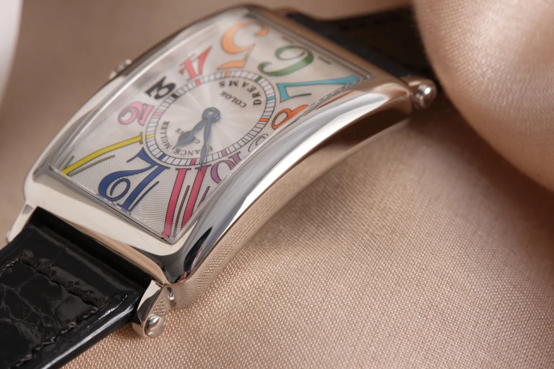 Franck Muller Long Island Mother of Pearl — photographed off the sweep