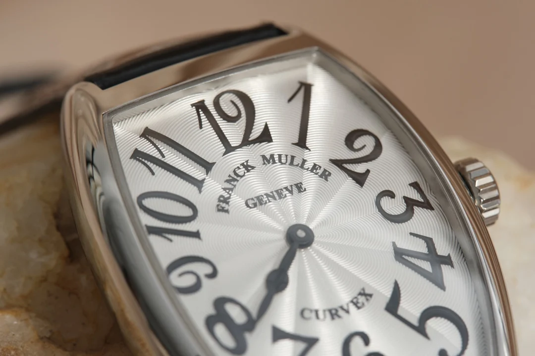 Franck Muller Long Island Steel Black Dial — photographed off the sweep