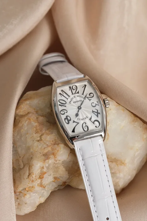 Franck Muller Long Island Steel Black Dial