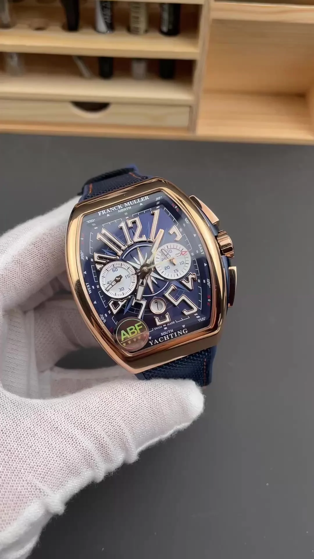 Franck Muller Rose Gold 44 × 53.7mm