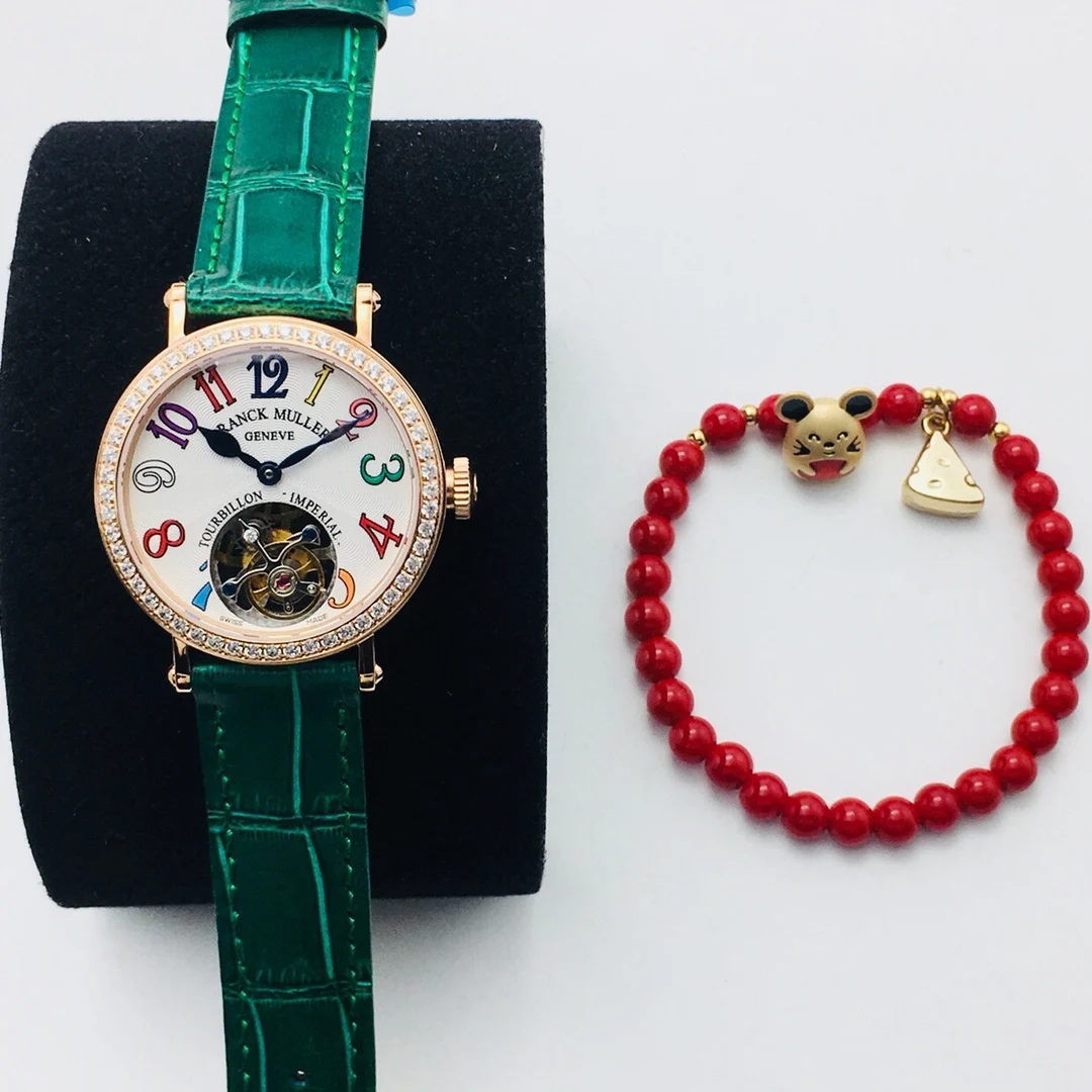 Franck Muller Tourbillon — photographed off the sweep