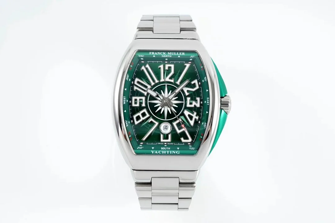 Franck Muller Vanguard Steel Green Dial
