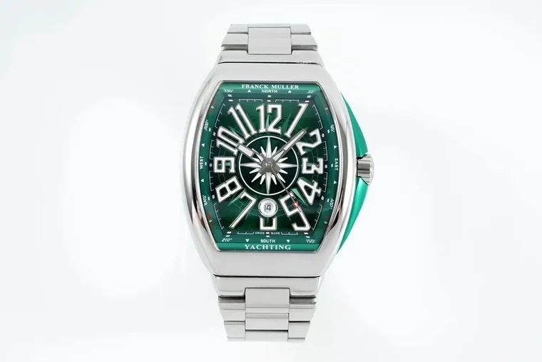 Franck Muller Vanguard Steel Green Dial