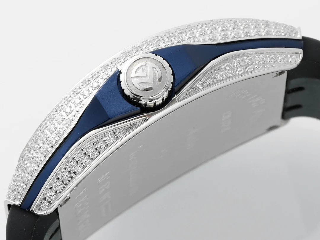 Franck Muller Vanguard Steel — photographed off the sweep