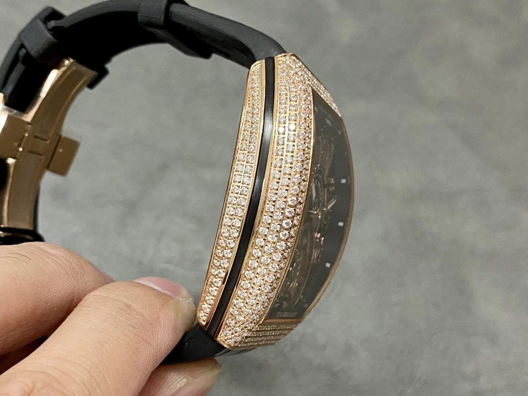 Franck Muller Vanguard Tourbillon — photographed off the sweep
