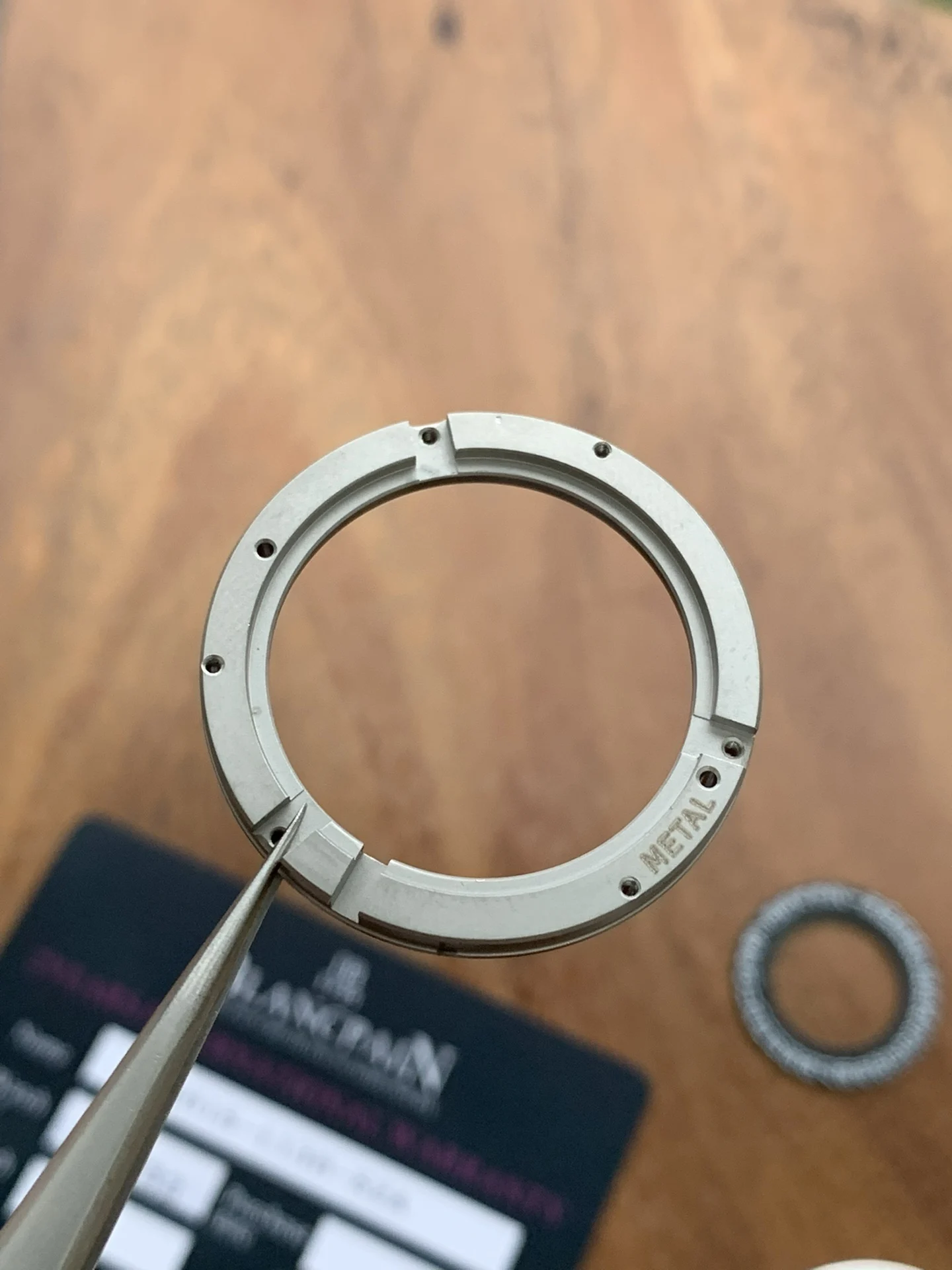 Fully interchangeable with genuine parts, high-definition dial — photographed off the sweep