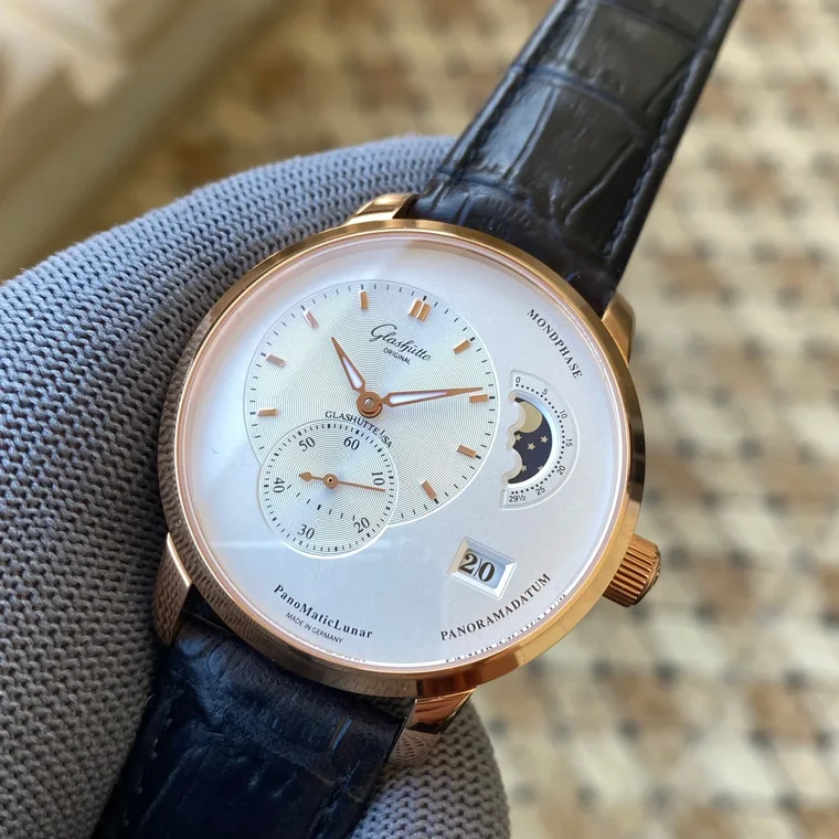 Glashütte Original Moon Phase Black Dial