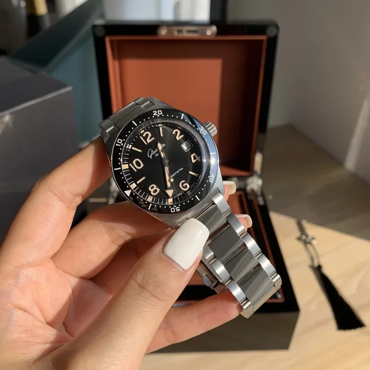 Glashütte Original SeaQ Ceramic Black Dial