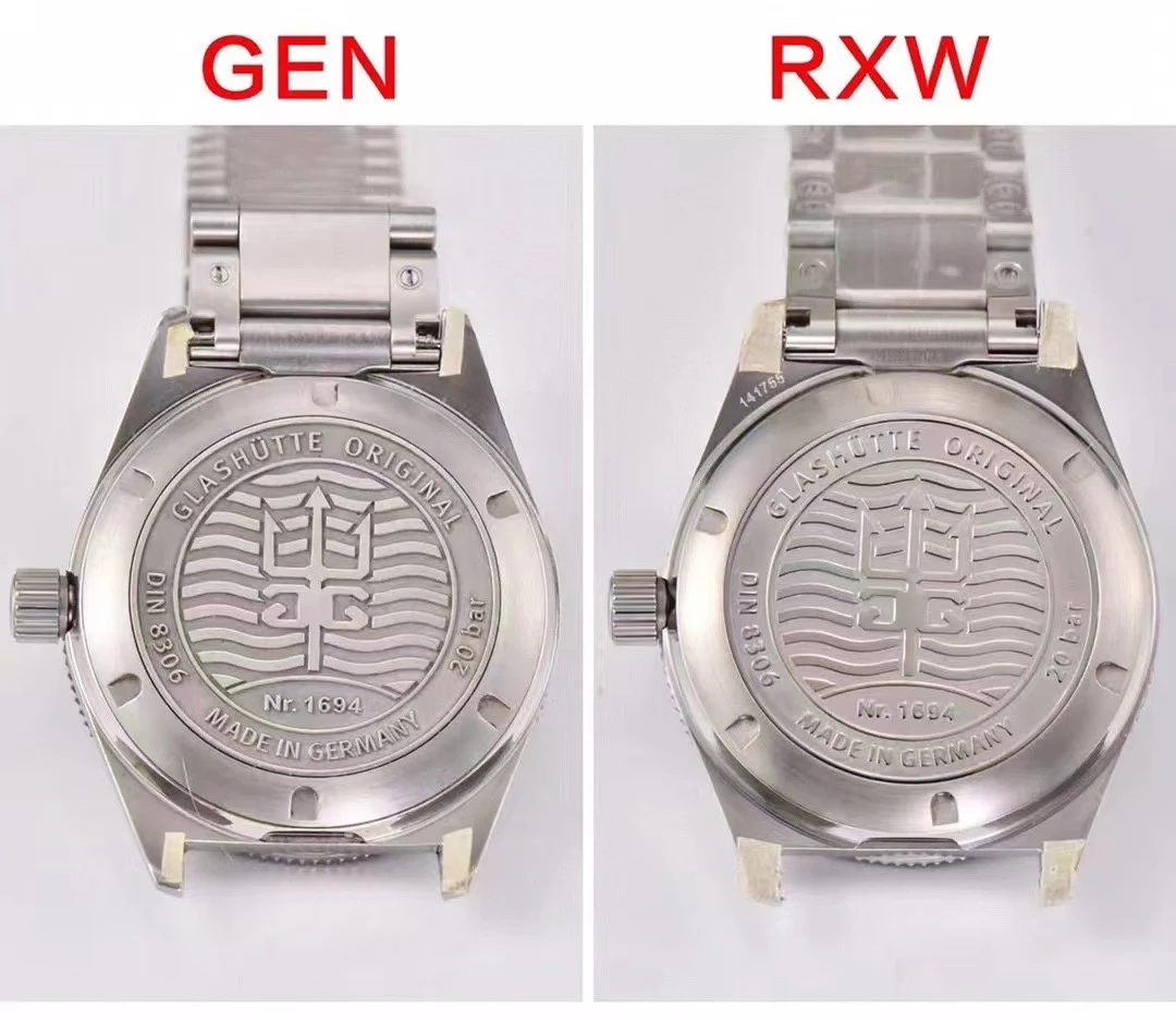 Glashütte Original Titanium — photographed off the sweep