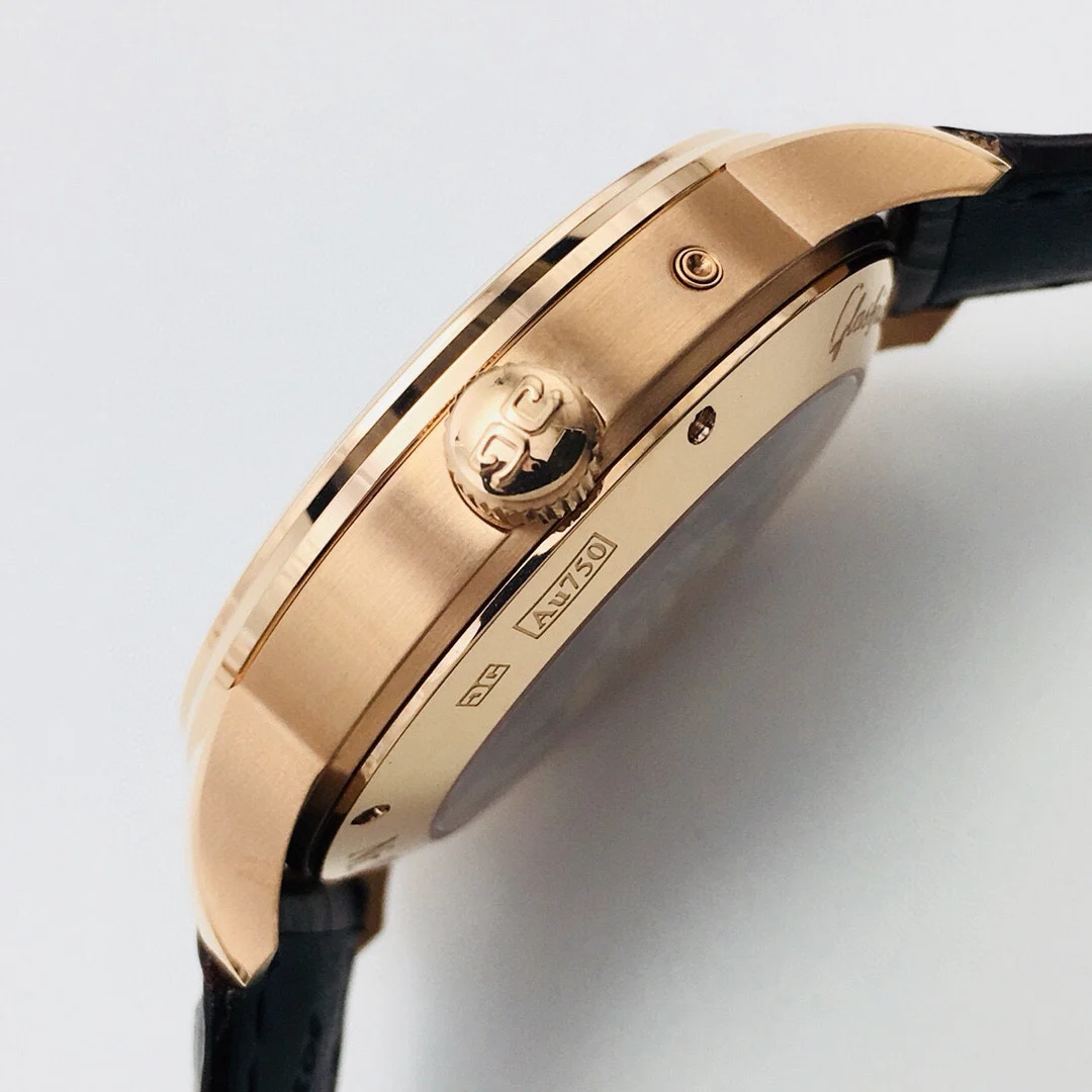 Glashütte Original Tourbillon 42mm — photographed off the sweep