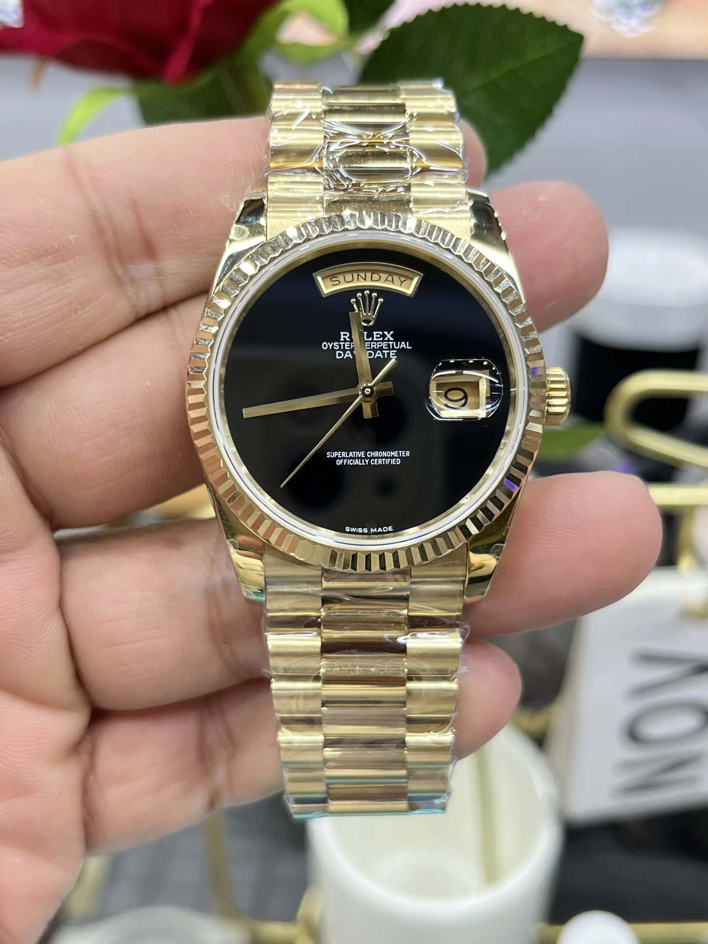 GM Wordless Book / 36mm / 2836 Seagull — photographed off the sweep