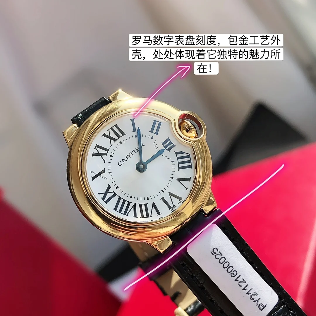 Gold-plated alligator leather, Swiss Ronda Movement — photographed off the sweep