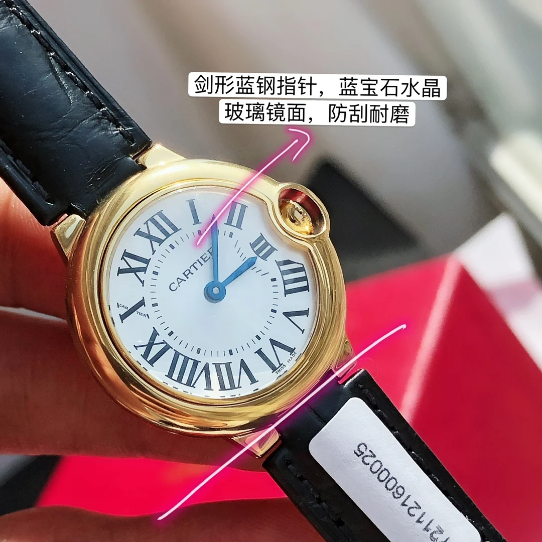 Gold-plated alligator leather, Swiss Ronda Movement — photographed off the sweep