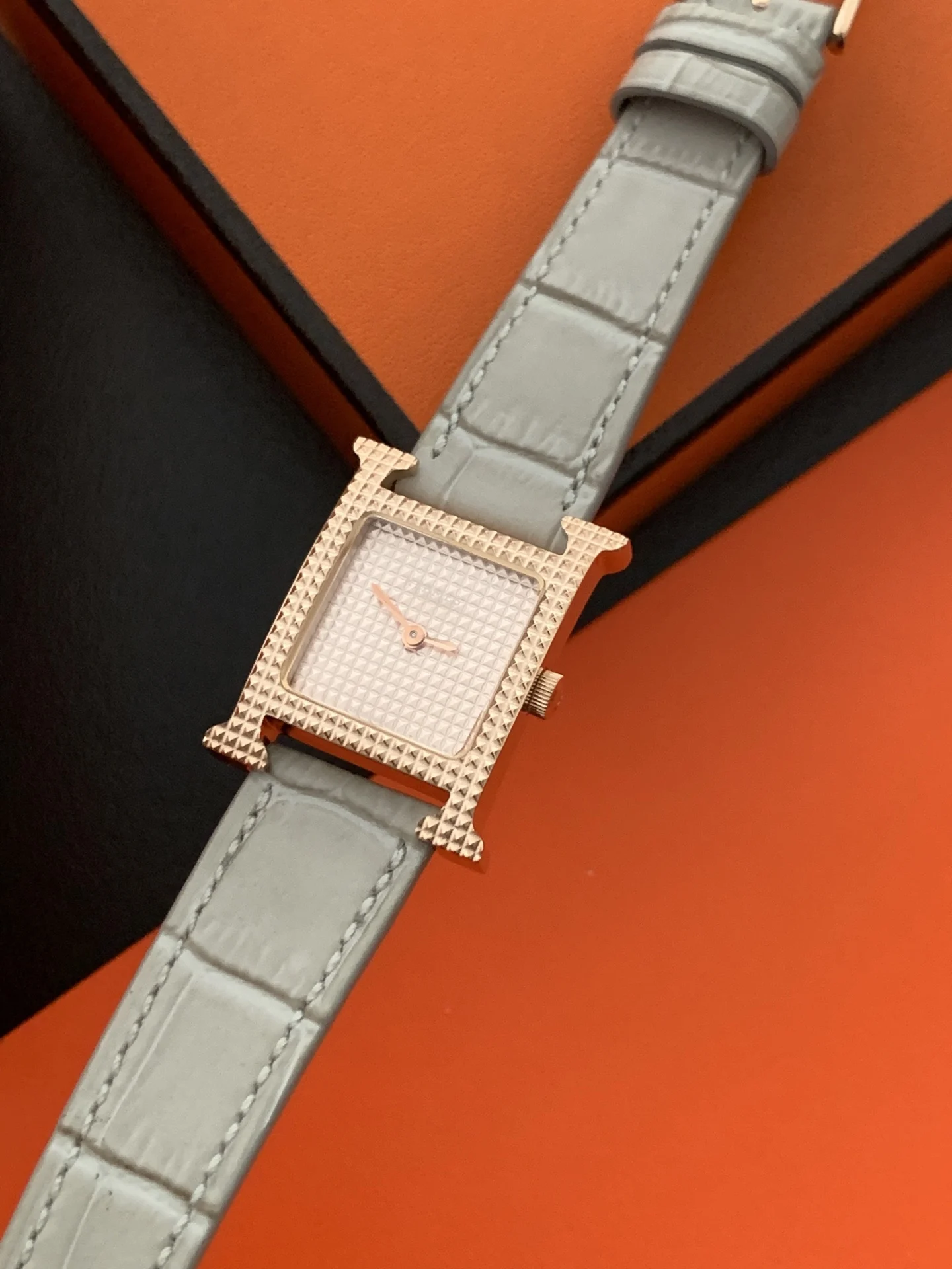 Hermès New arrival Hermes H collection mosaic details showcase — photographed off the sweep