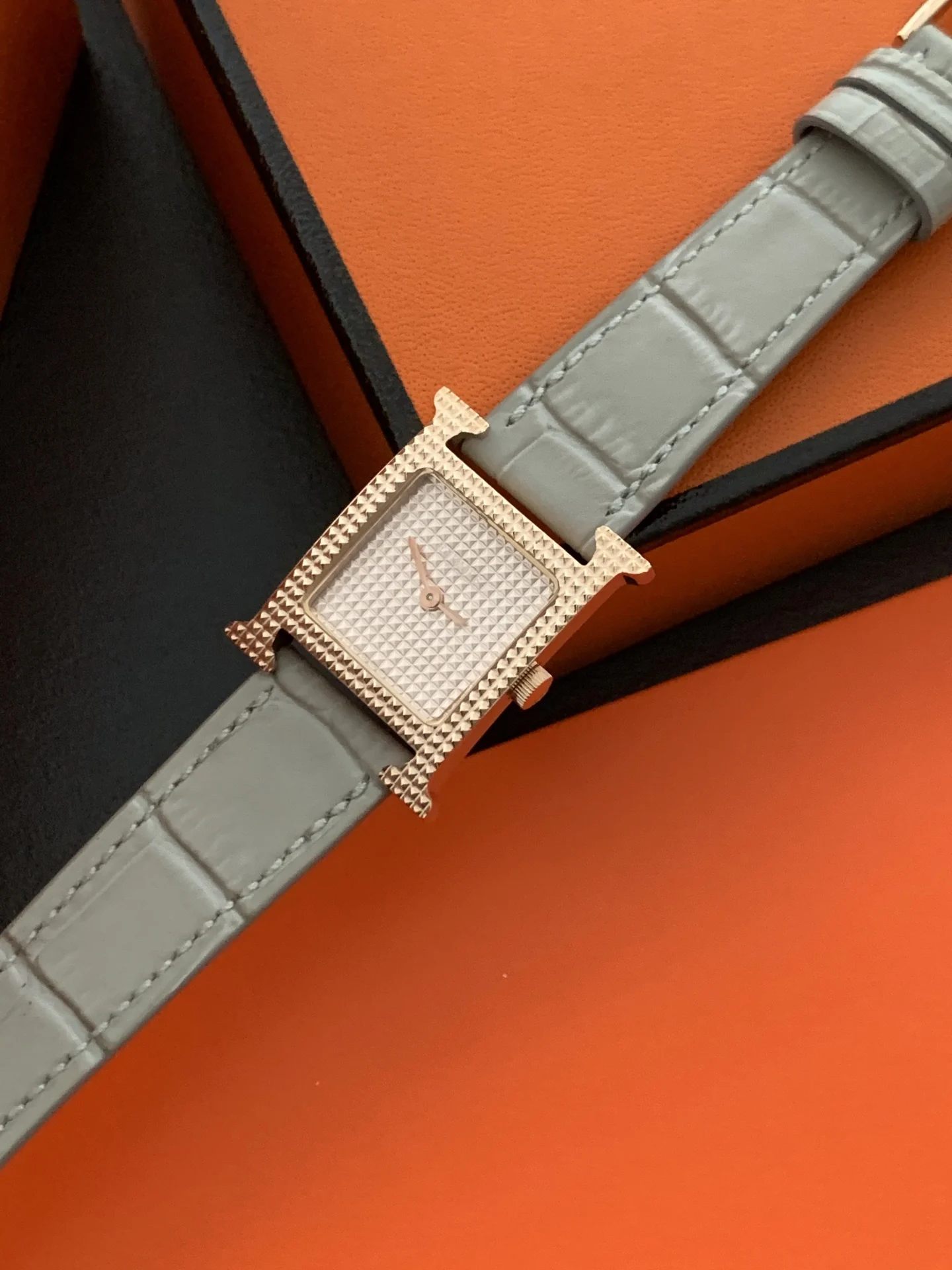 Hermès New arrival Hermes H collection mosaic details showcase — photographed off the sweep