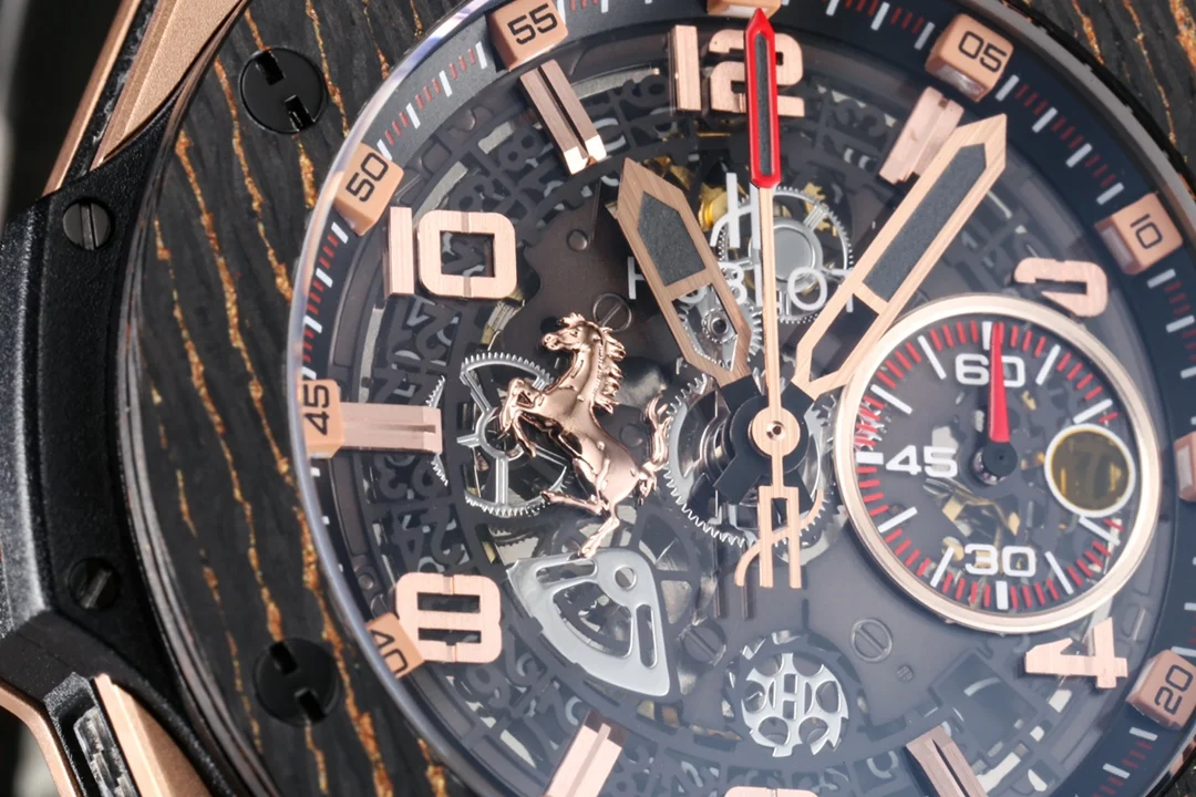 Hublot 401.OQ.0123.VR — photographed off the sweep