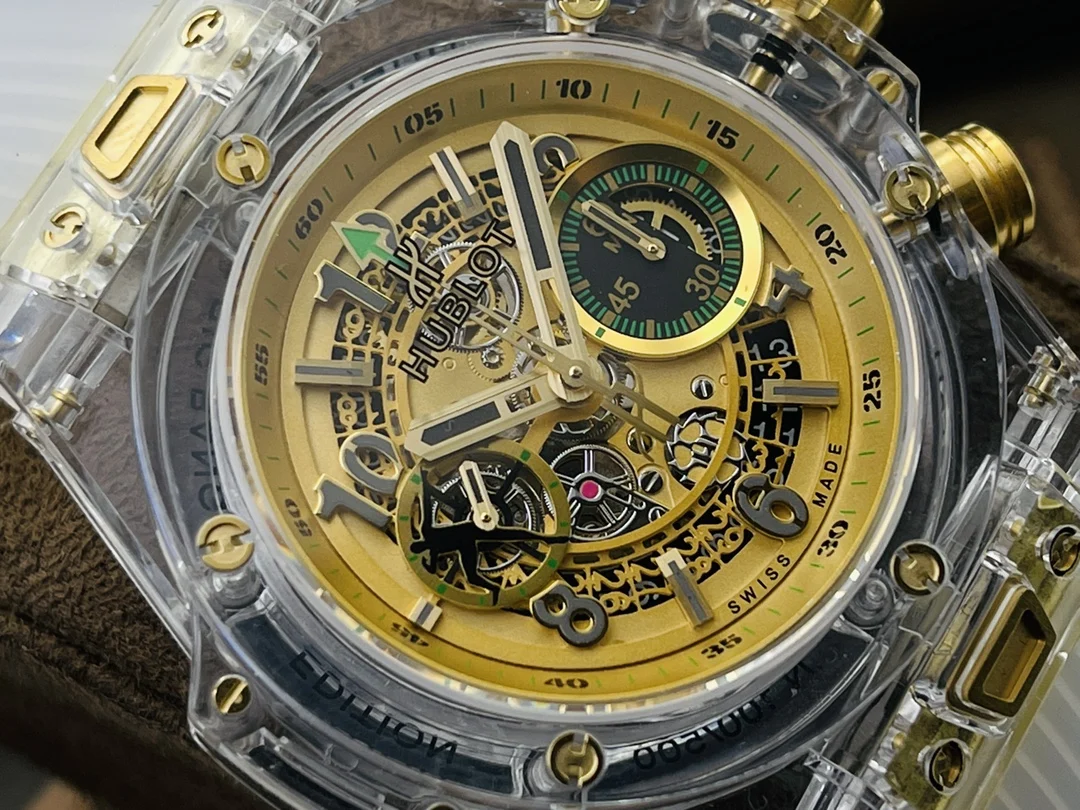 Hublot Big Bang 411.JX.4802.RT 45mm — photographed off the sweep
