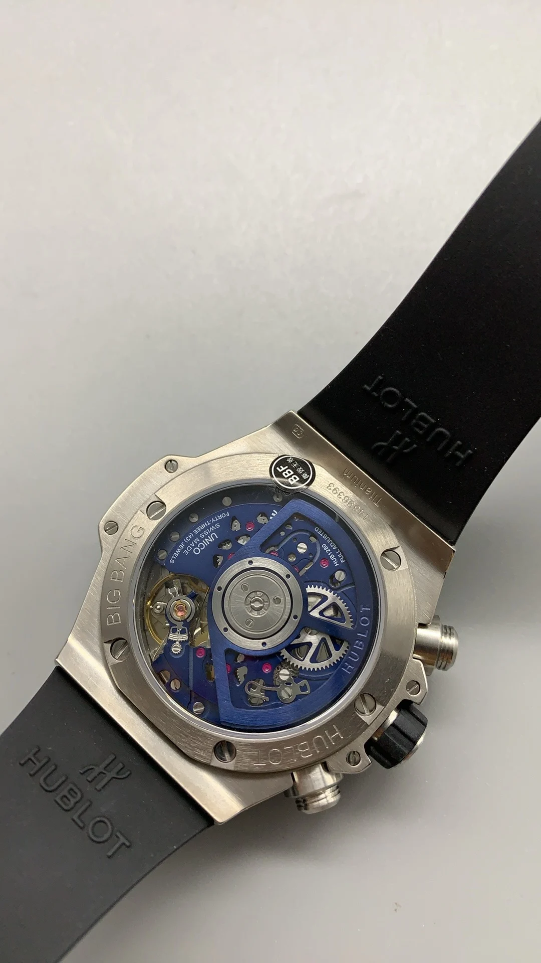 Hublot Big Bang 42mm — photographed off the sweep