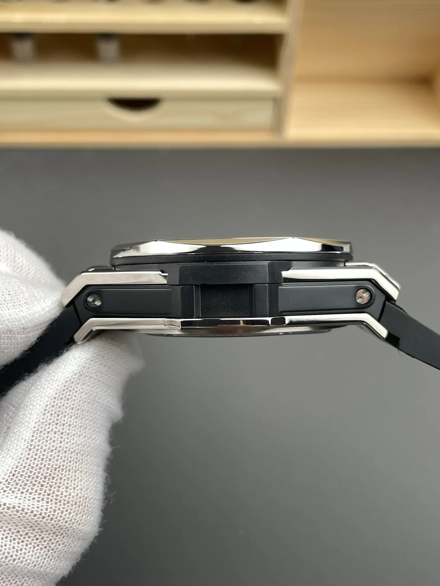 Hublot Big Bang 45mm — photographed off the sweep