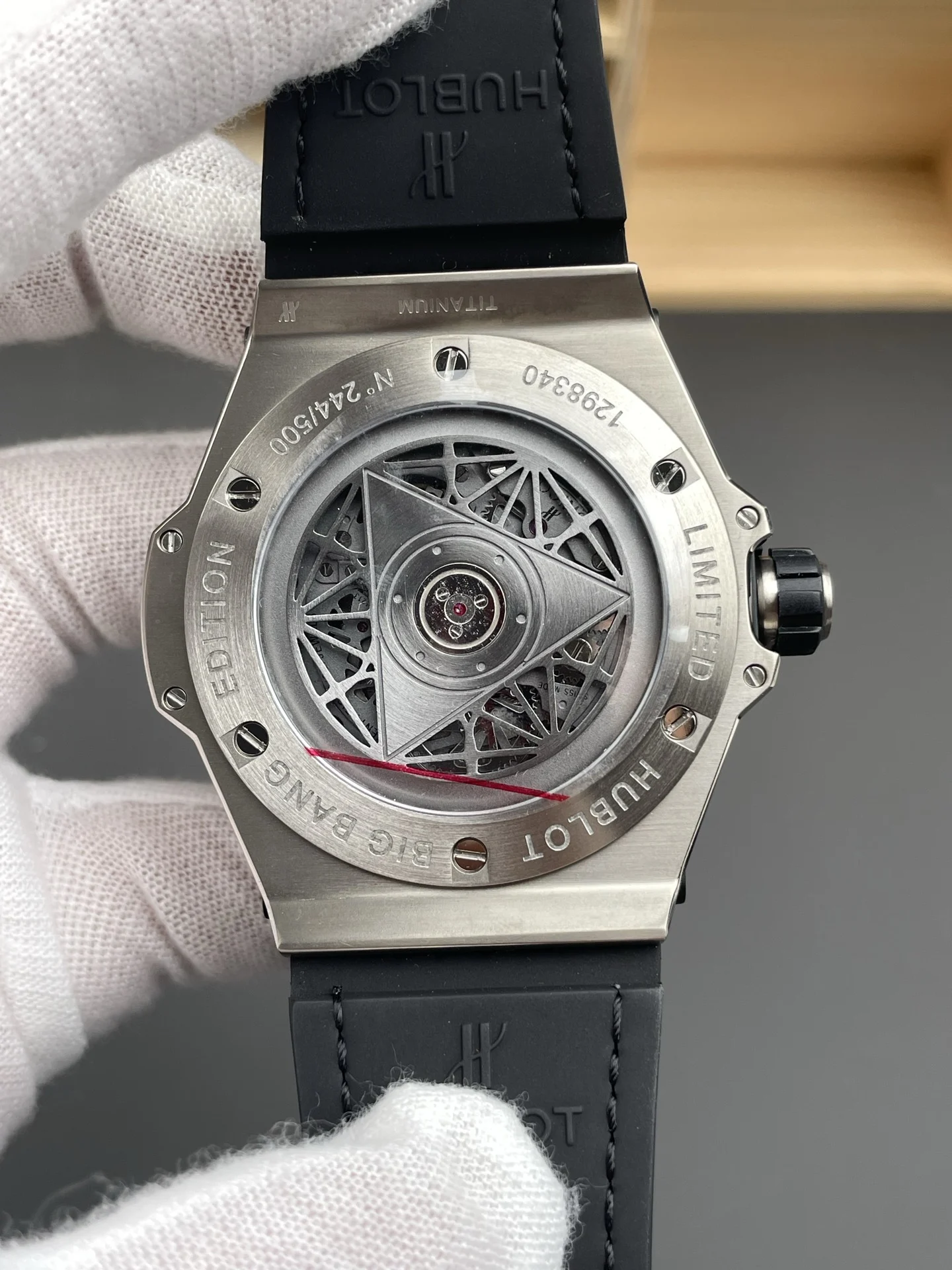 Hublot Big Bang 45mm — photographed off the sweep