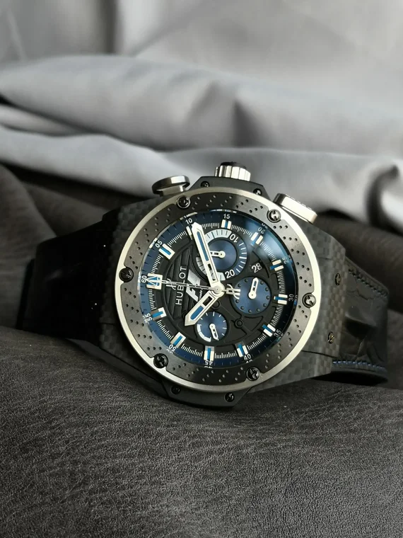 Hublot Big Bang Carbon Blue Dial 45mm