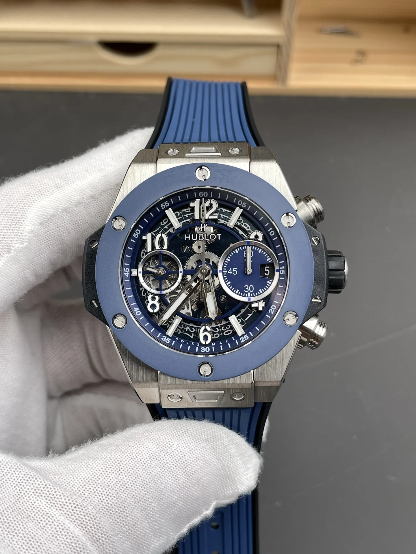 Hublot Big Bang Ceramic Blue Dial