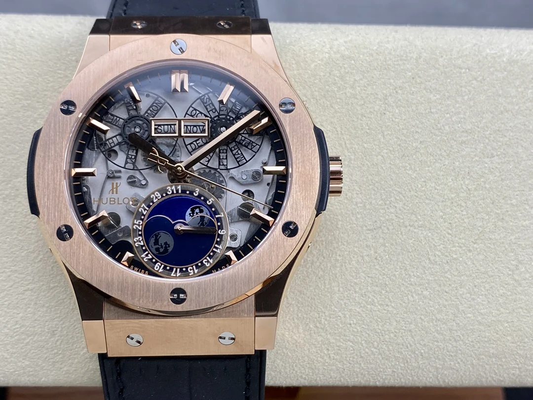 Hublot Big Bang Moon Phase — photographed off the sweep