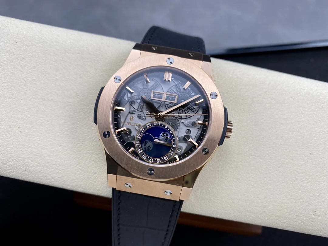 Hublot Big Bang Moon Phase — photographed off the sweep