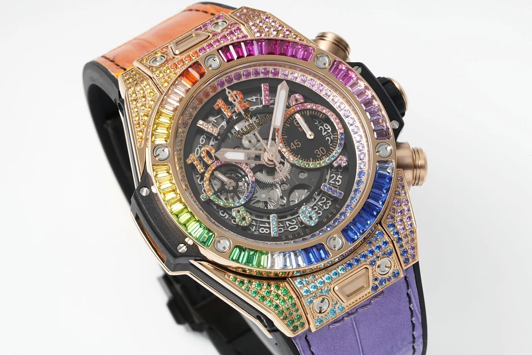 Hublot Big Bang Rainbow 45mm — detail