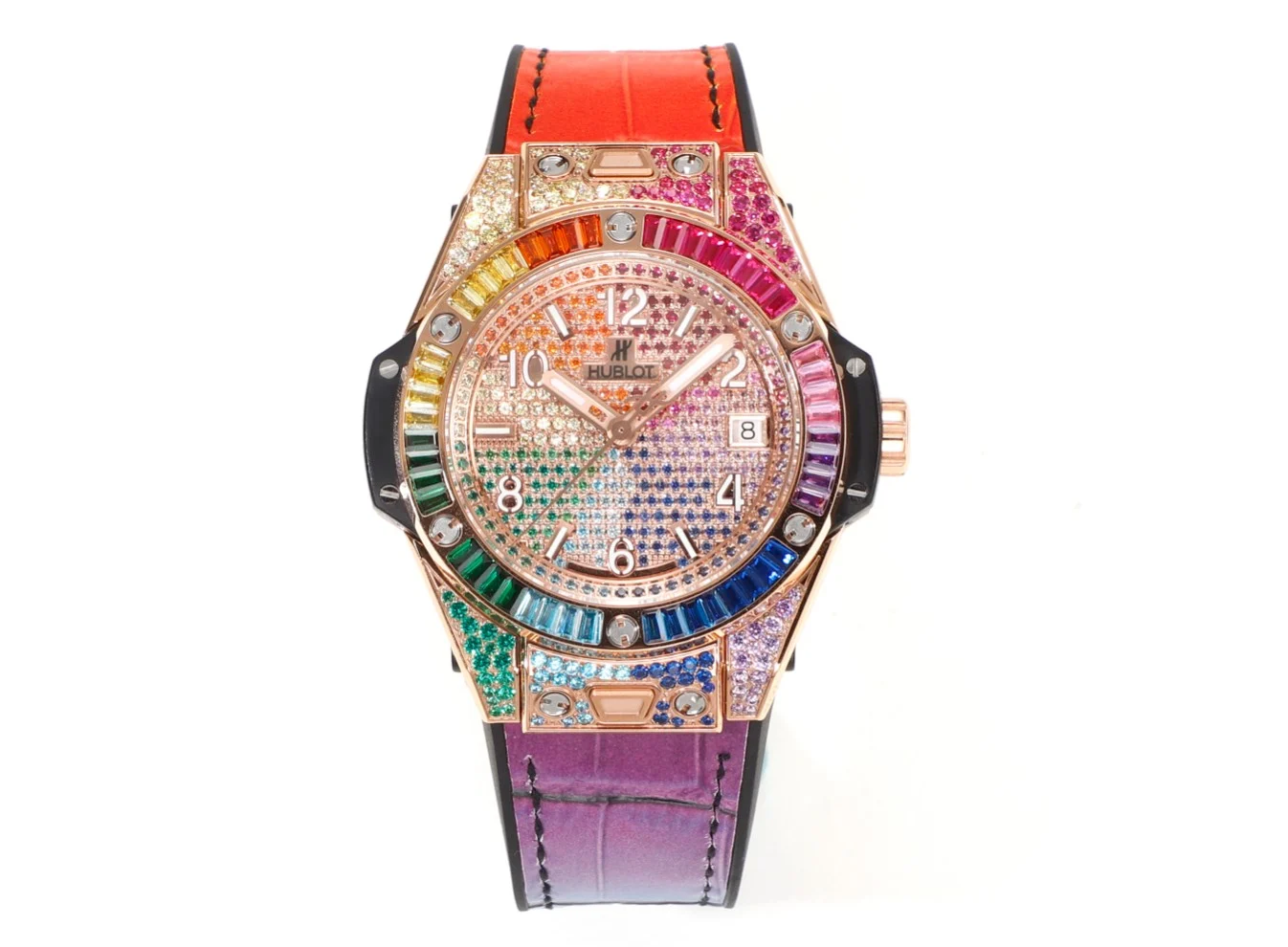 Hublot Big Bang Rainbow Steel