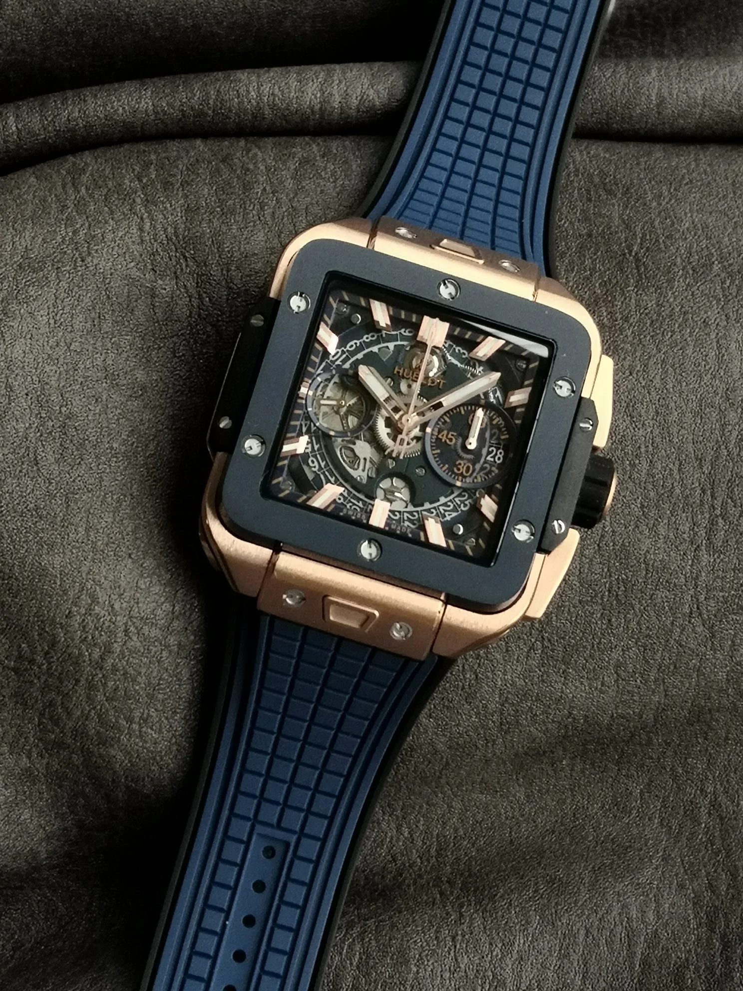 Hublot Big Bang Titanium 42mm — photographed off the sweep