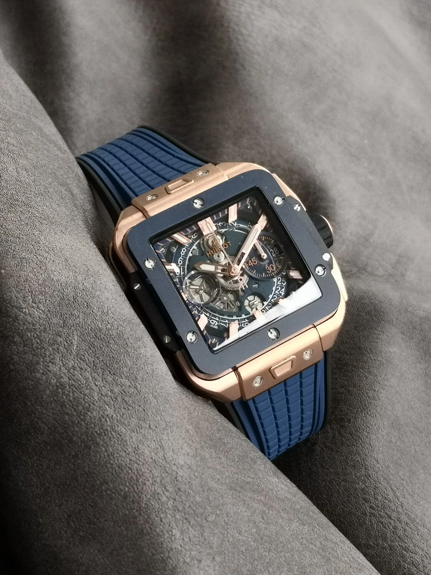 Hublot Big Bang Titanium 42mm — photographed off the sweep