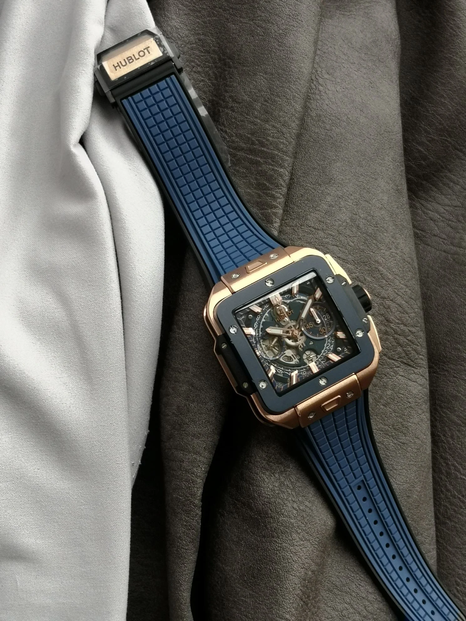Hublot Big Bang Titanium 42mm — photographed off the sweep