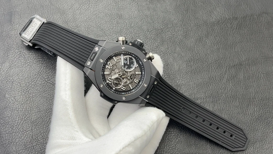 Hublot Big Bang Titanium 44mm — photographed off the sweep