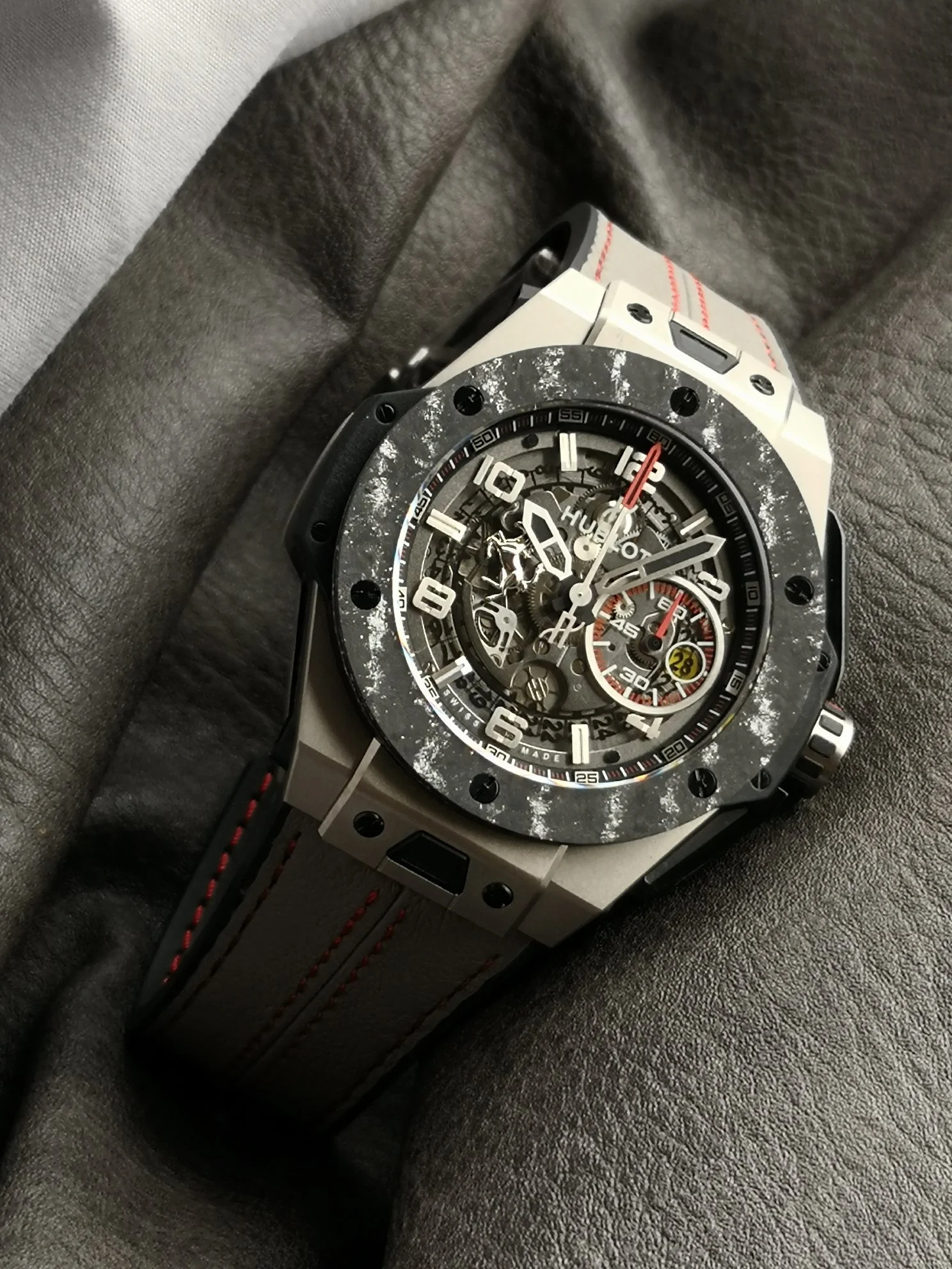 Hublot Big Bang Titanium Black Dial 401.NJ.0123.VR