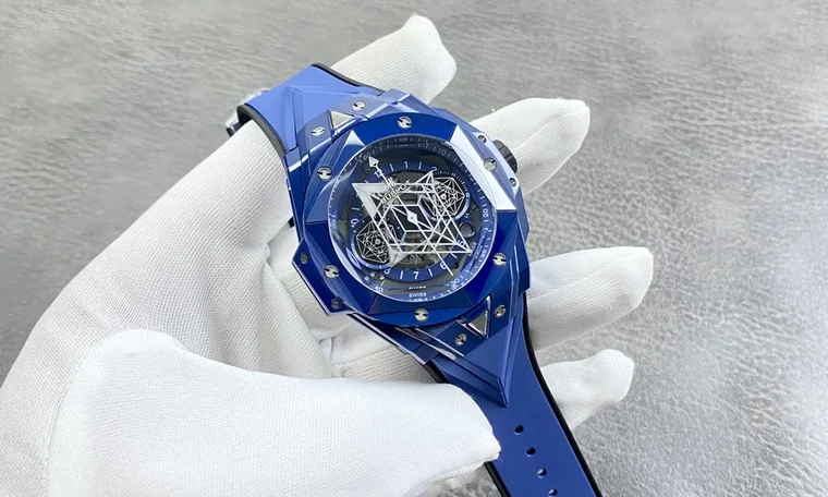 Hublot Big Bang Titanium Blue Dial 45mm