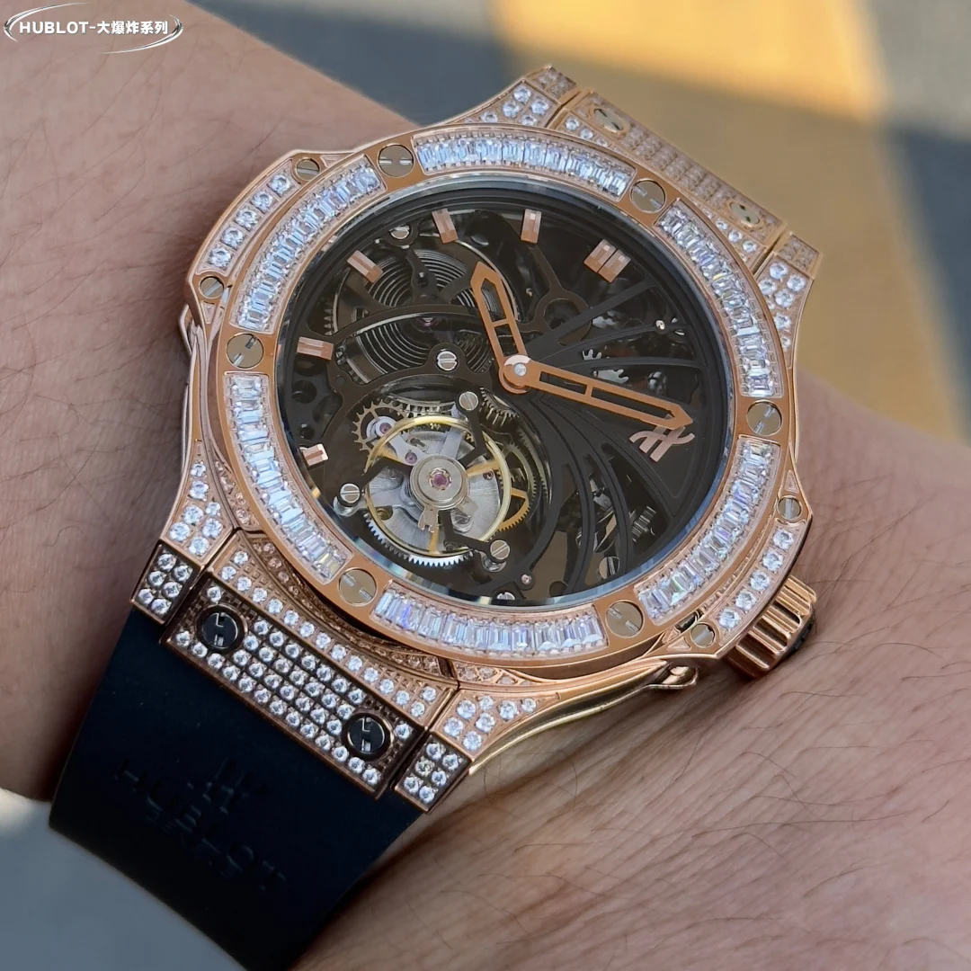 Hublot Big Bang Tourbillon Steel β photographed off the sweep