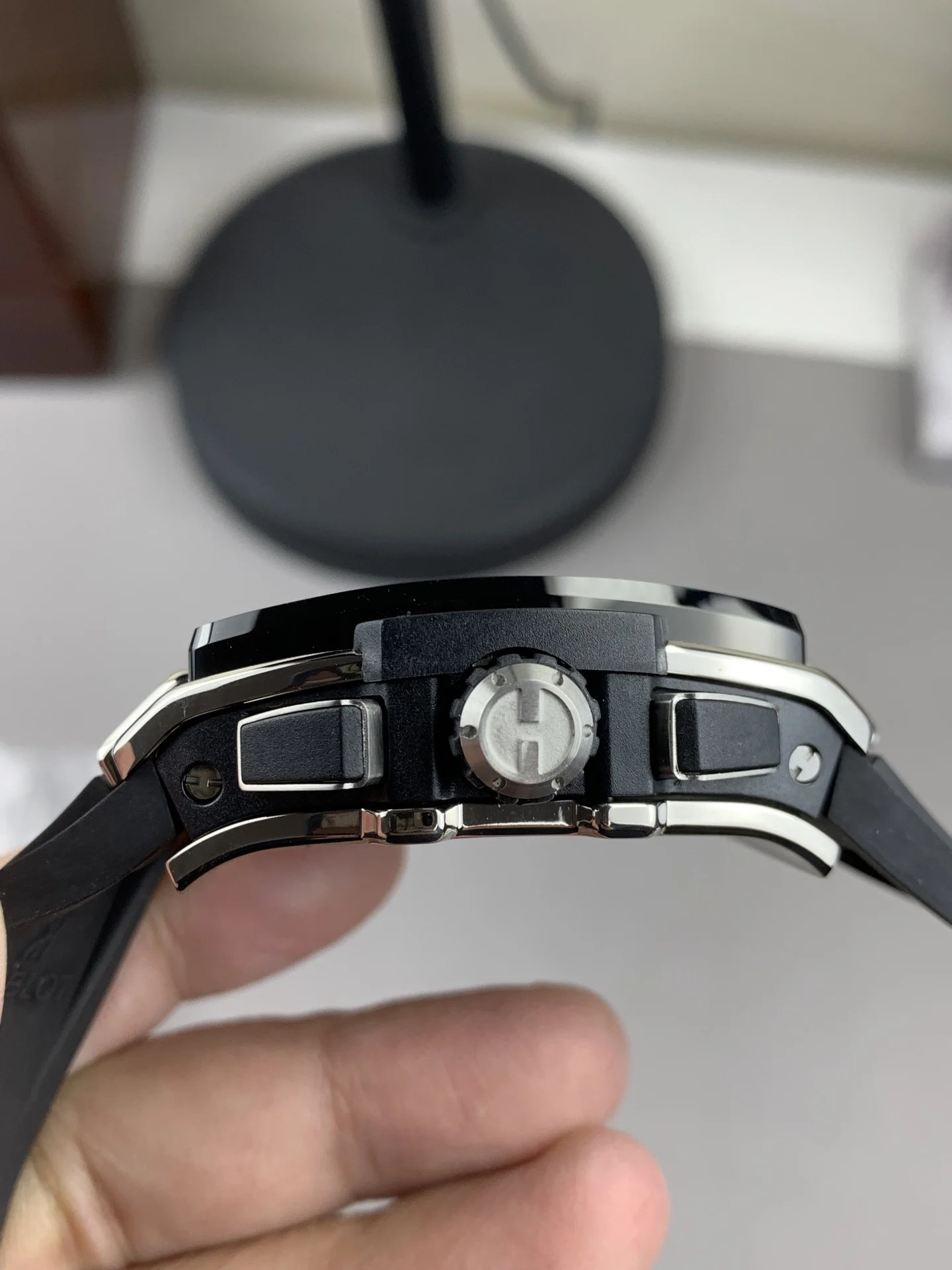 Hublot Big Bang — photographed off the sweep