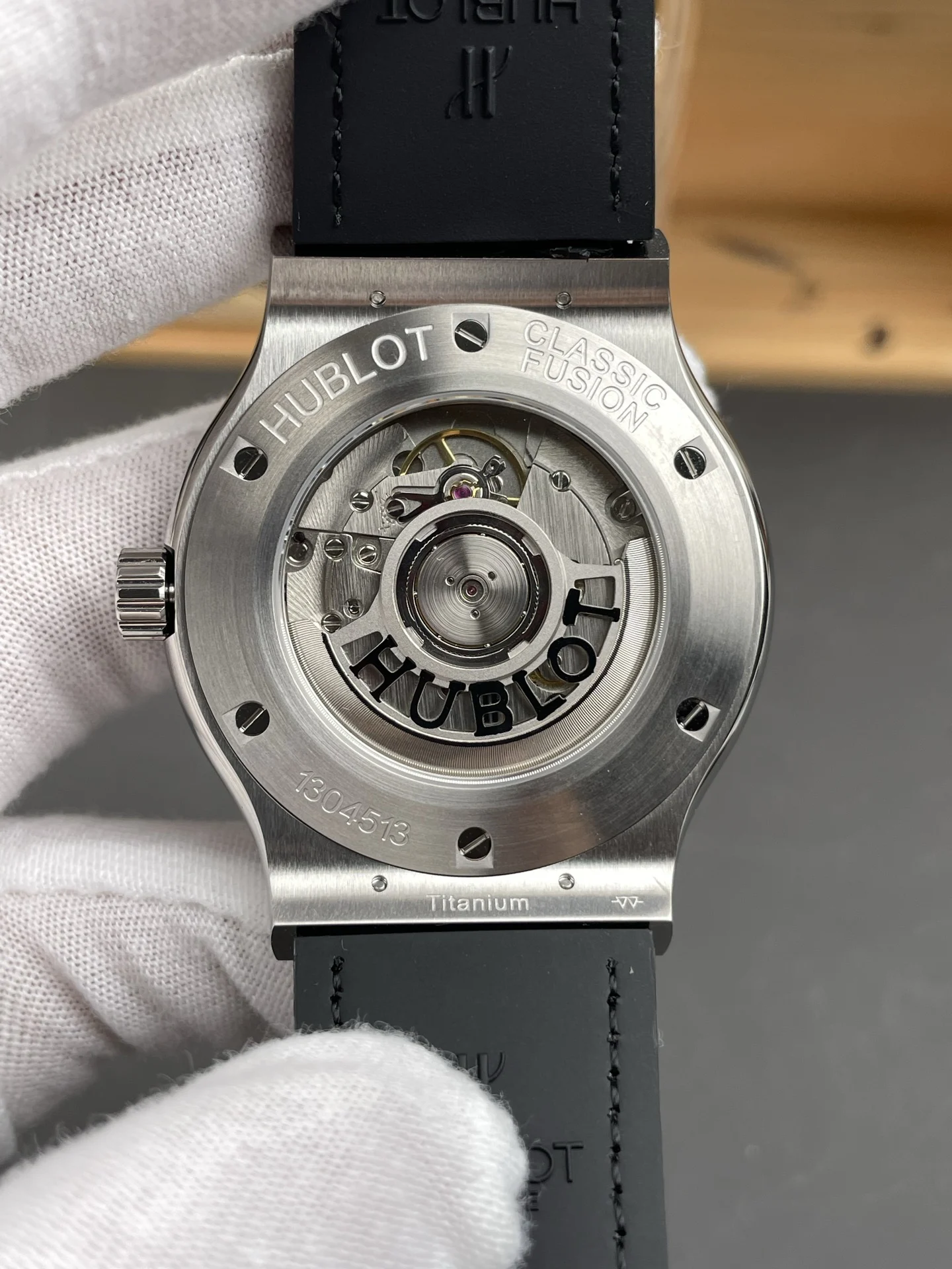 Hublot Black Dial 42mm — photographed off the sweep