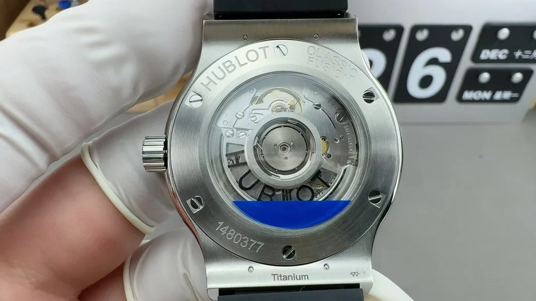 Hublot Classic Fusion White Dial — photographed off the sweep