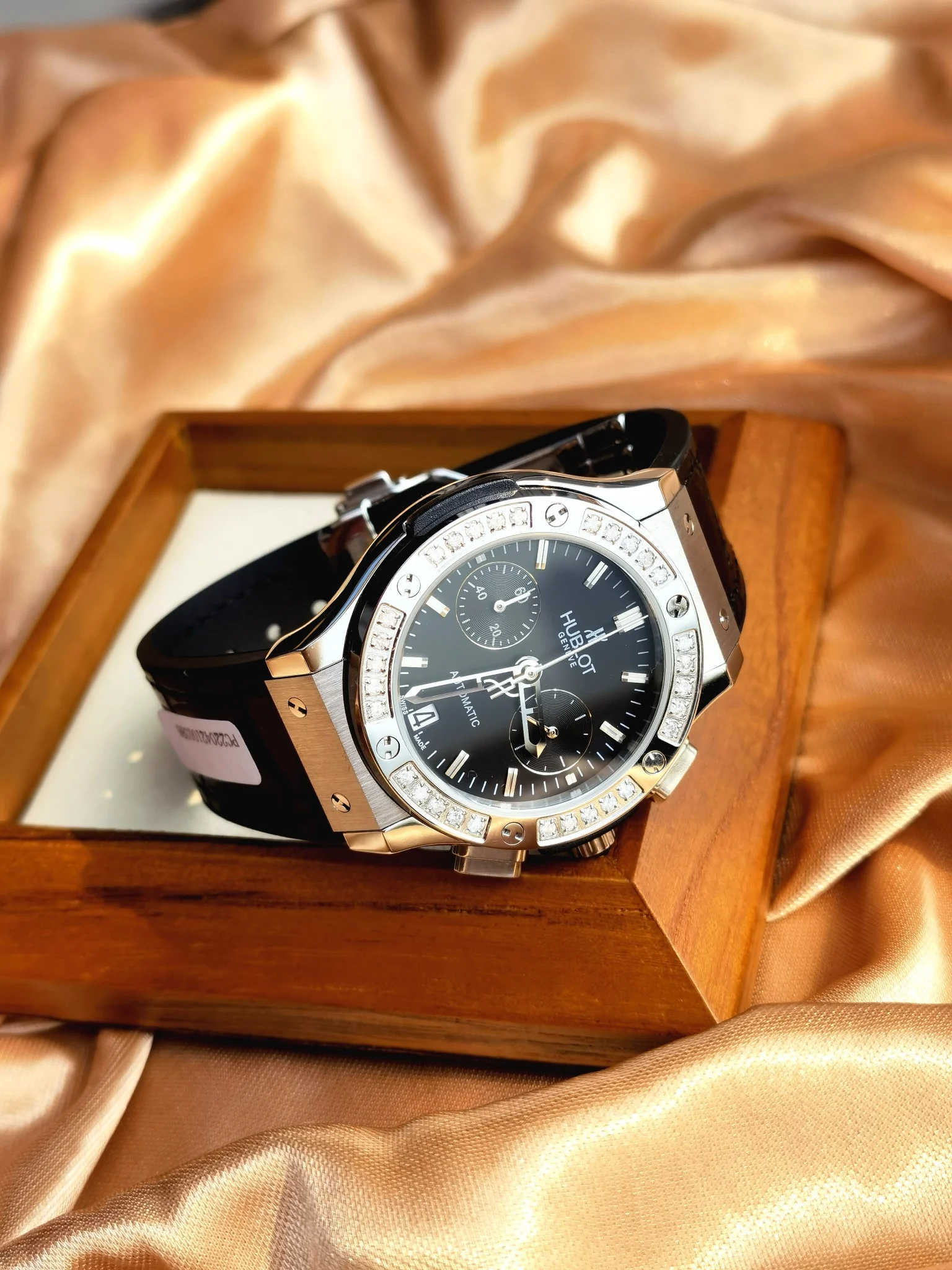 Hublot Steel — photographed off the sweep